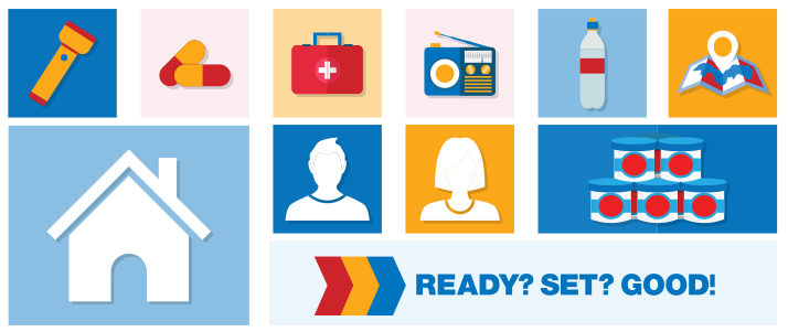 “Ready? Set? Good!” campaign encourages at-home emergency preparedness planning 
