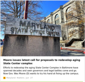 Moore issues call for proposals to redevelop