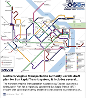 Northern VA Transit Map